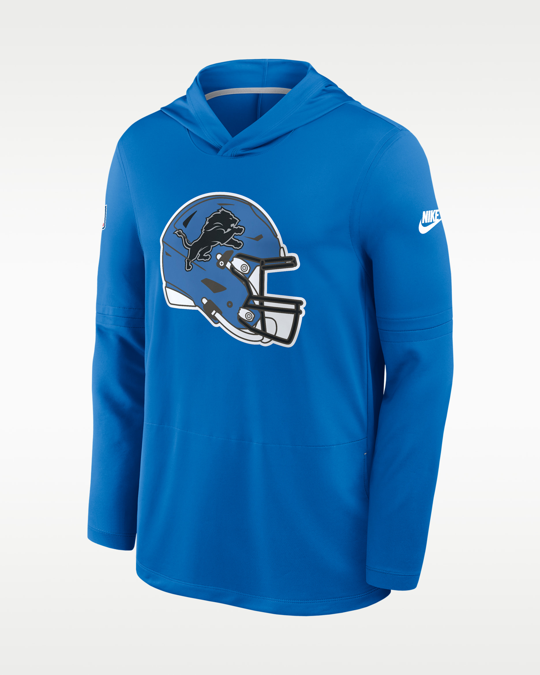 Detroit Lions Alt Men's Nike Dri-FIT NFL Long-Sleeve Hooded Top